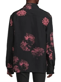 Floral Full-Zip Jacket