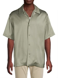 Silk-Blend Shirt