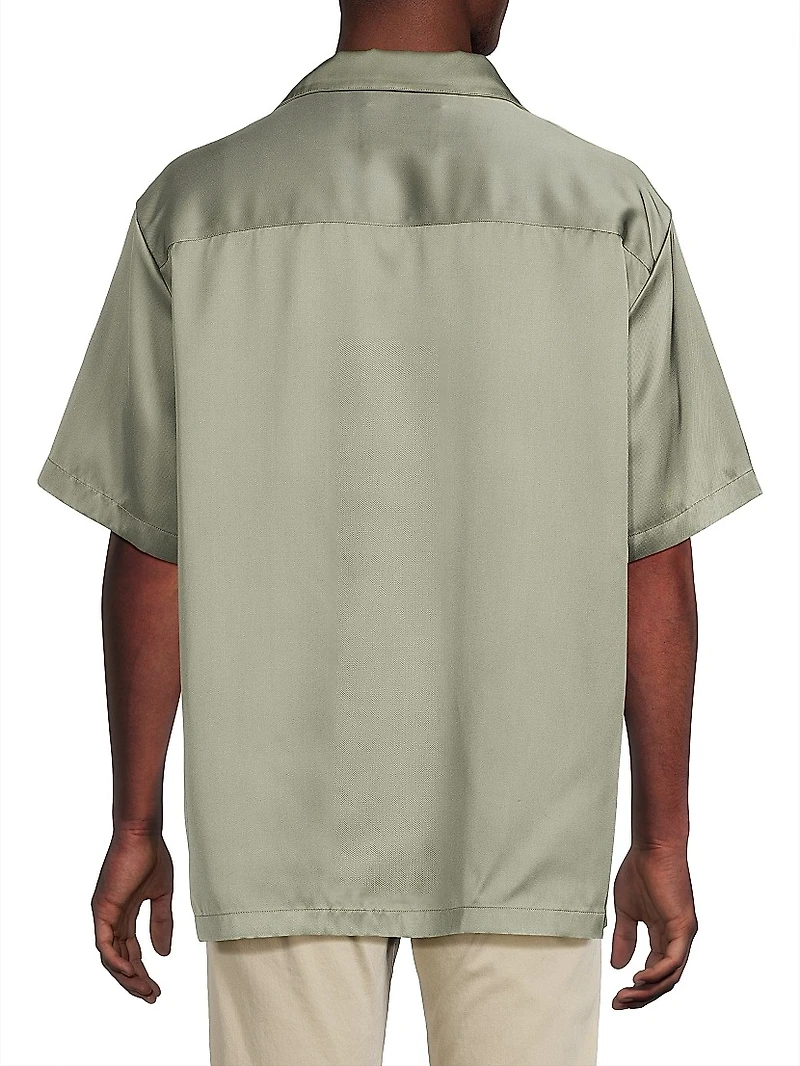 Silk-Blend Shirt