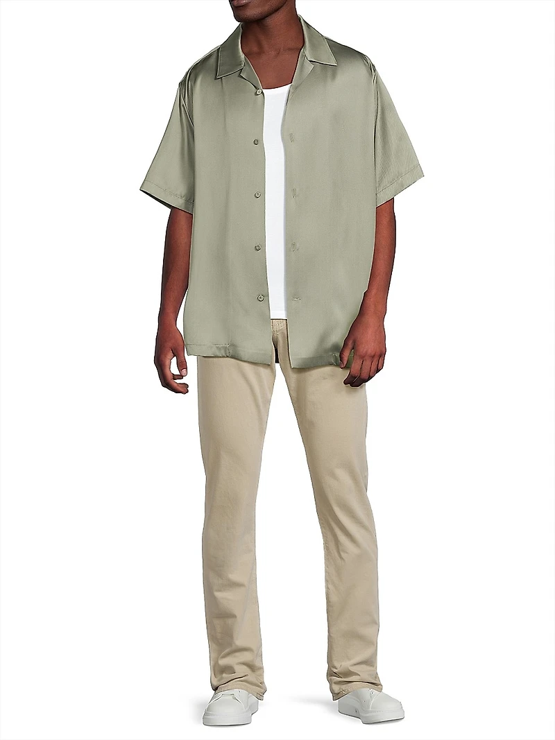 Silk-Blend Shirt