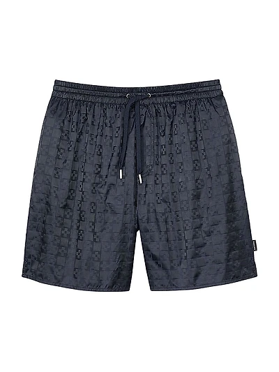 Square Cross Swim Shorts