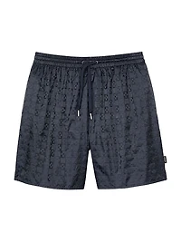 Square Cross Swim Shorts