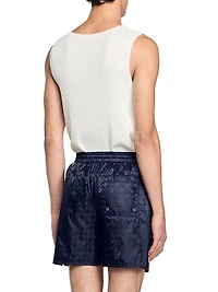 Square Cross Swim Shorts
