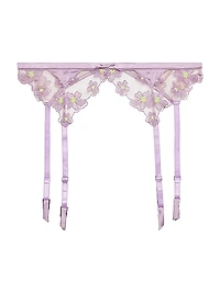 Petal Embroidery Garter