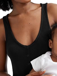 The Softest Rib Maternity Nursing Friendly Tank Top