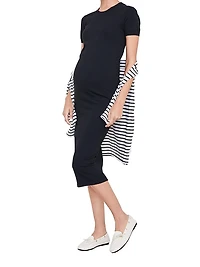 The Eliza Maternity T-Shirt Dress