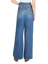 High-Rise Wide-Leg Jeans