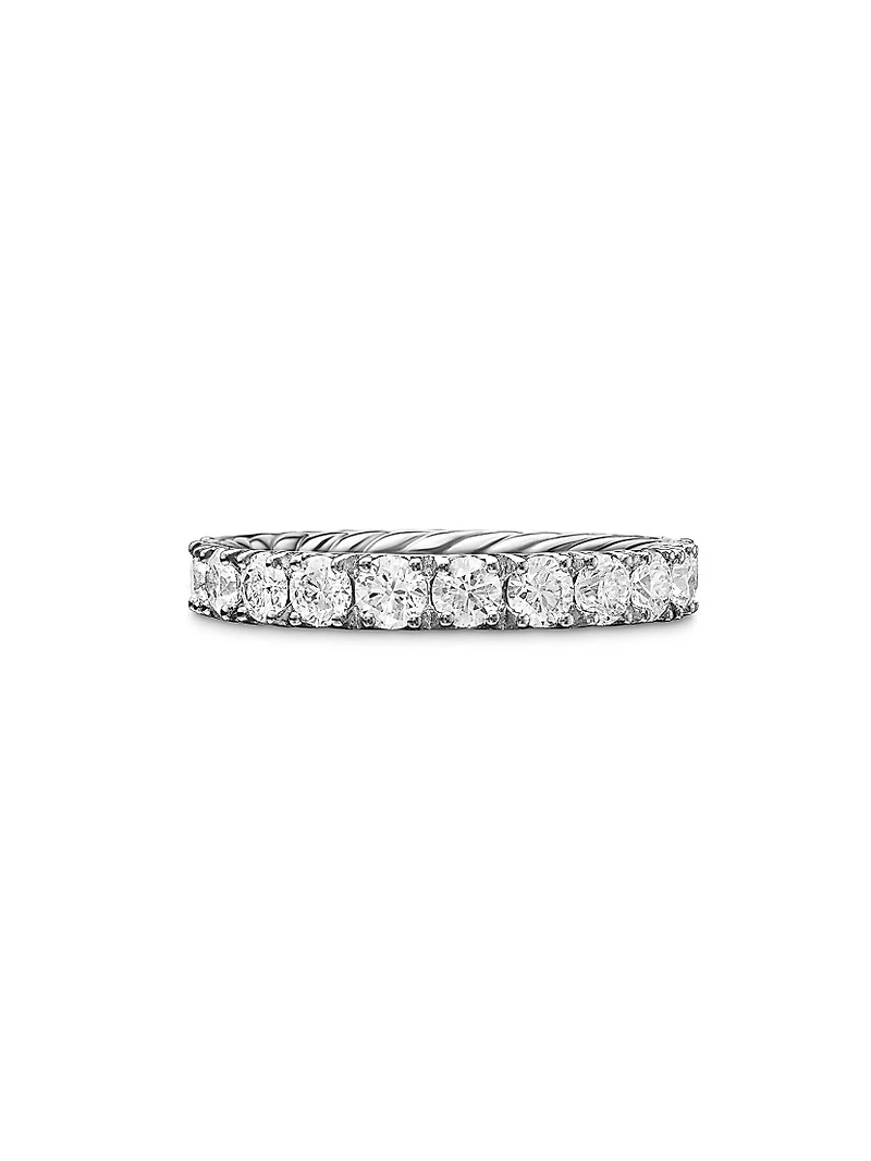 Eden Eternity Band Ring in Platinum
