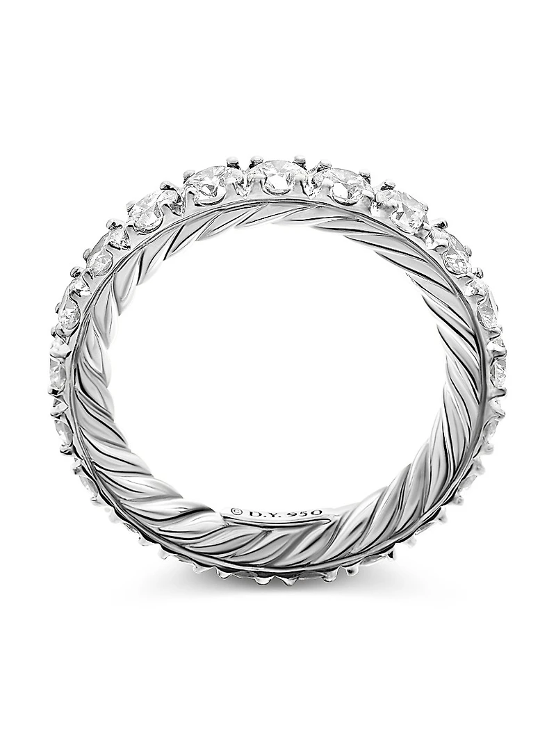 Eden Eternity Band Ring in Platinum