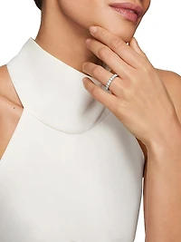 Eden Eternity Band Ring in Platinum