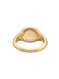 Cable Collectibles Compass Pinky Ring 18K Yellow Gold
