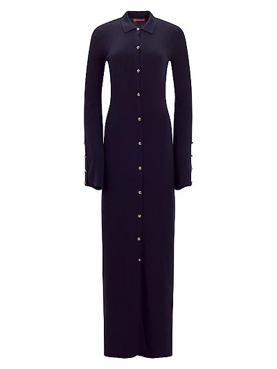 Leopold Merino Wool Polo Dress