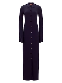 Leopold Merino Wool Polo Dress