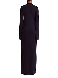 Leopold Merino Wool Polo Dress