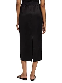 Slip Midi-Skirt
