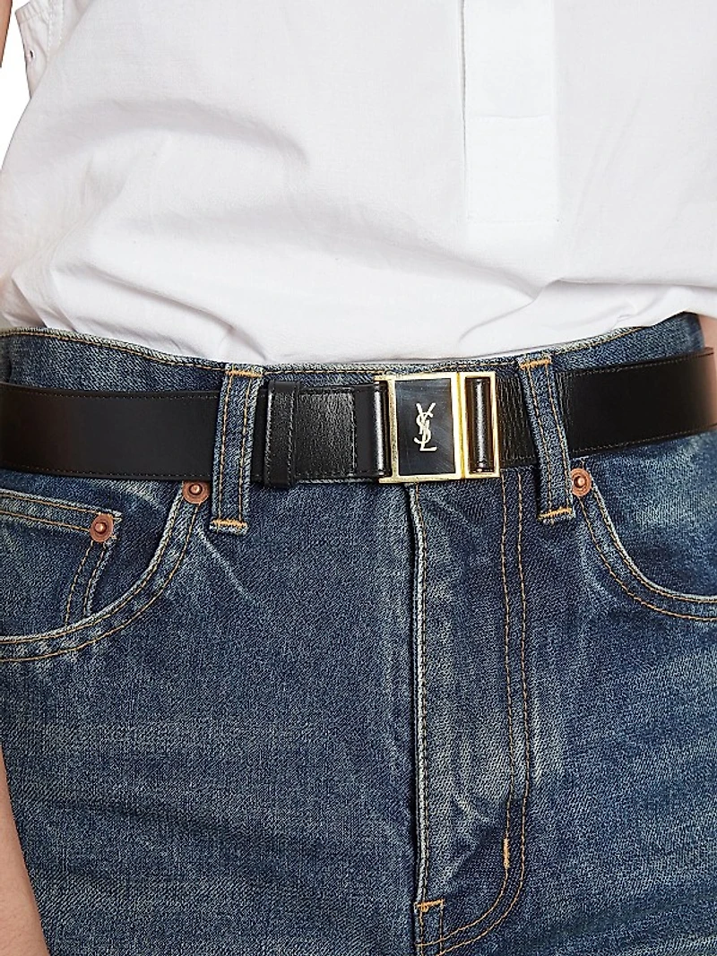 Cassandre Magnetic Belt in Lambskin