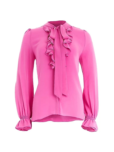 Bowery Sara Ruffled Blouse