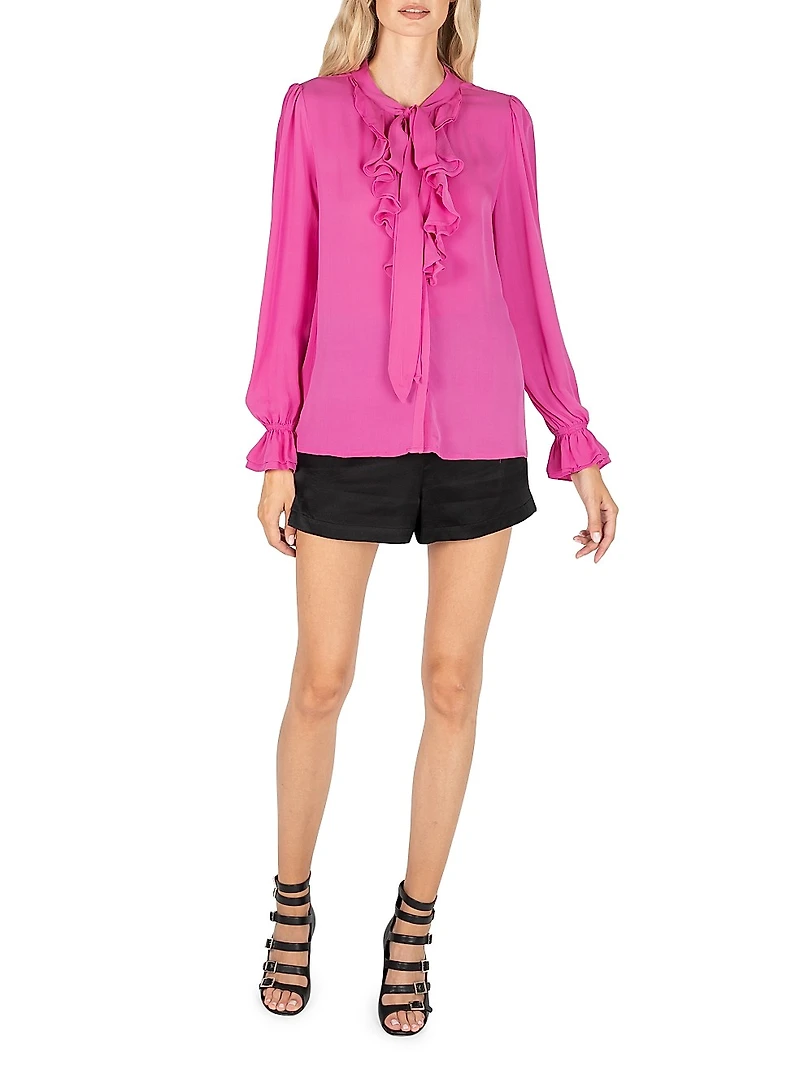 Bowery Sara Ruffled Blouse