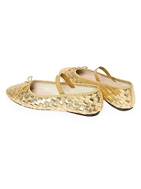 Leonie Leather Ballet Flats