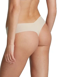 Invisible Rib Seamless Thong