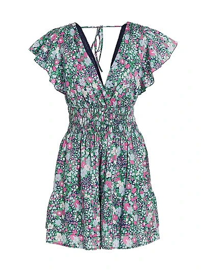 Kimora Floral Cotton Minidress
