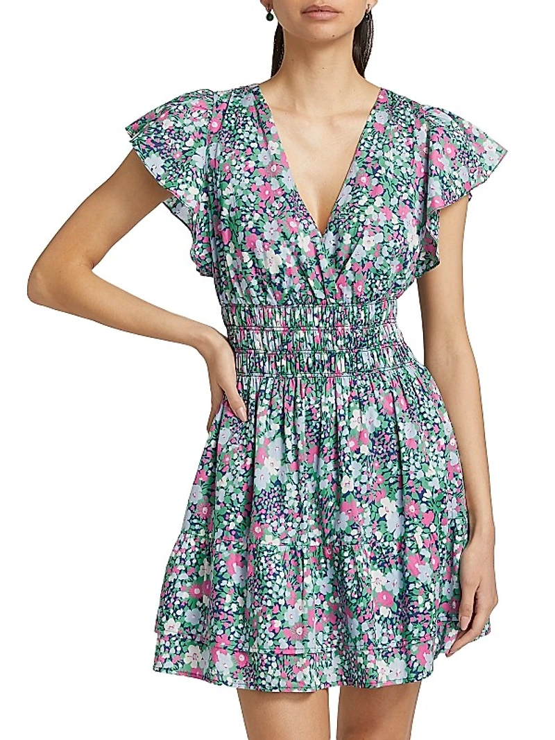 Kimora Floral Cotton Minidress
