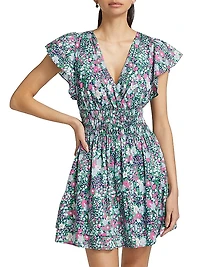 Kimora Floral Cotton Minidress