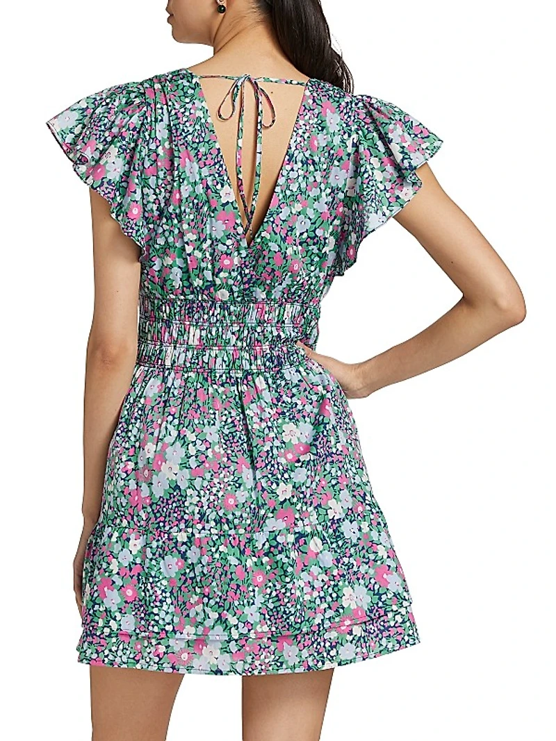 Kimora Floral Cotton Minidress