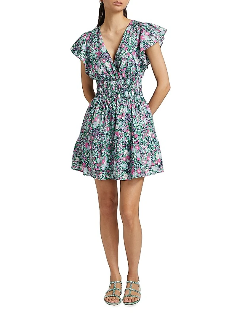 Kimora Floral Cotton Minidress