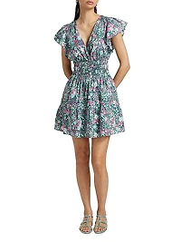 Kimora Floral Cotton Minidress