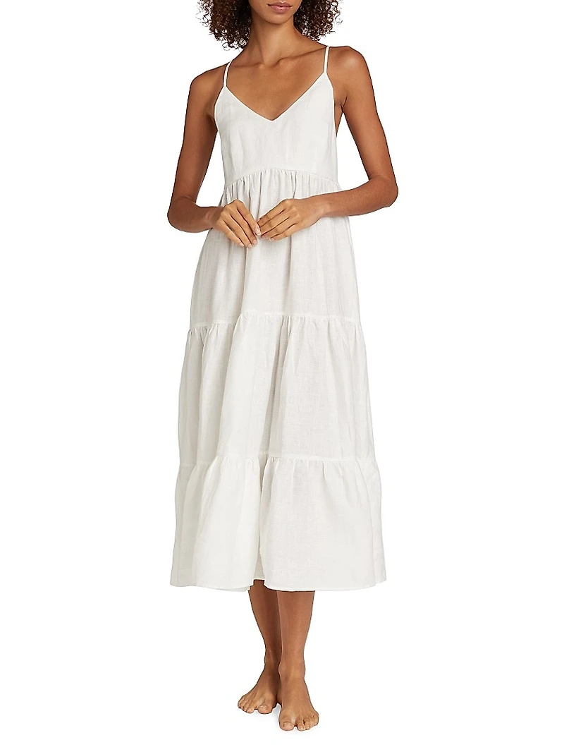 Claudia Spaghetti Strap Dress