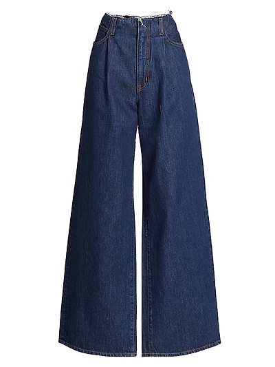 Taylor High-Rise Wide-Leg Jeans