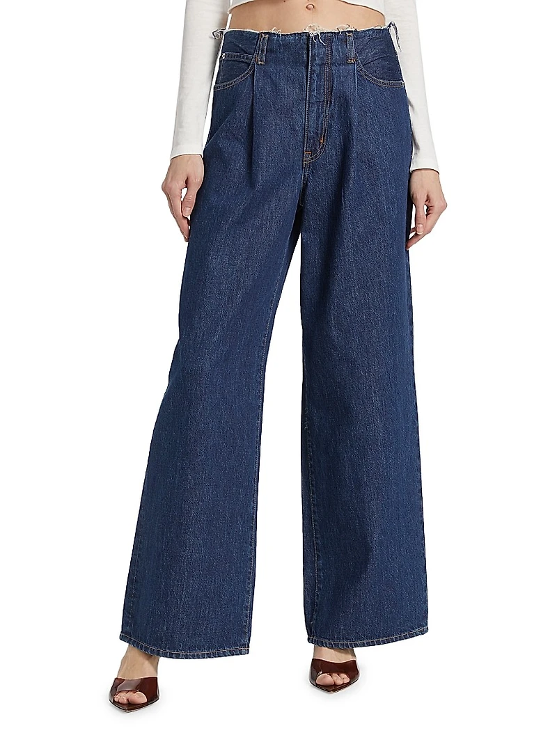 Taylor High-Rise Wide-Leg Jeans