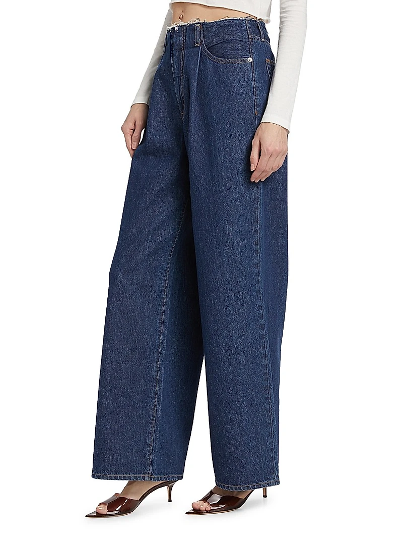 Taylor High-Rise Wide-Leg Jeans