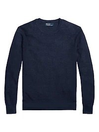 Linen Crewneck Sweater