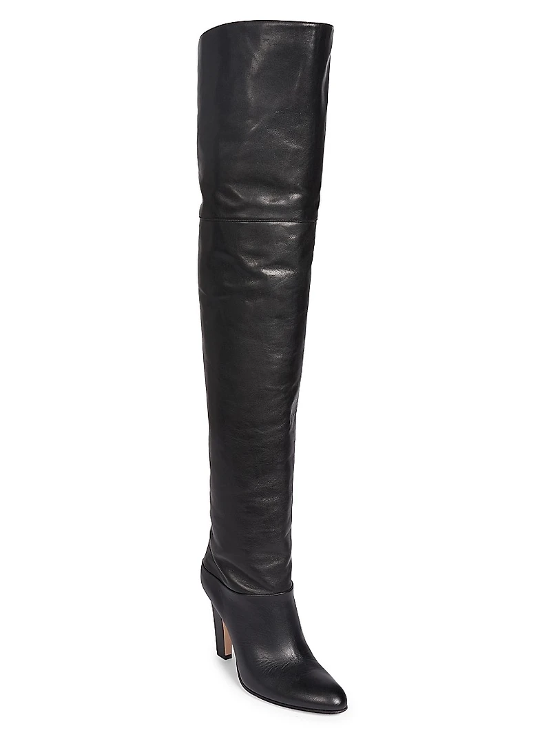 Eve 70MM Leather Over-The-Knee Boots