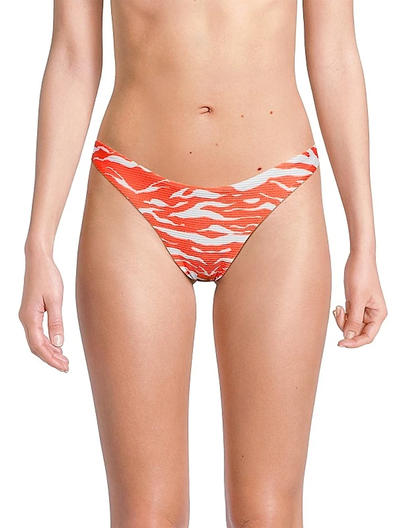 Margot Wild Stripes Bikini Bottoms