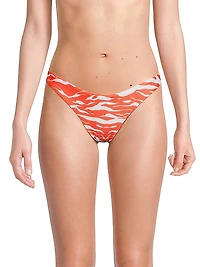 Margot Wild Stripes Bikini Bottoms