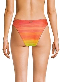 Margot Sunset Stripe Bikini Bottoms