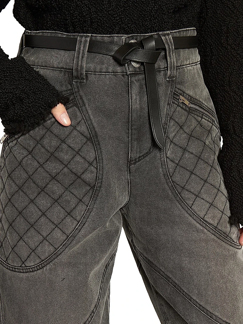 Kirka Leather Wrap Belt