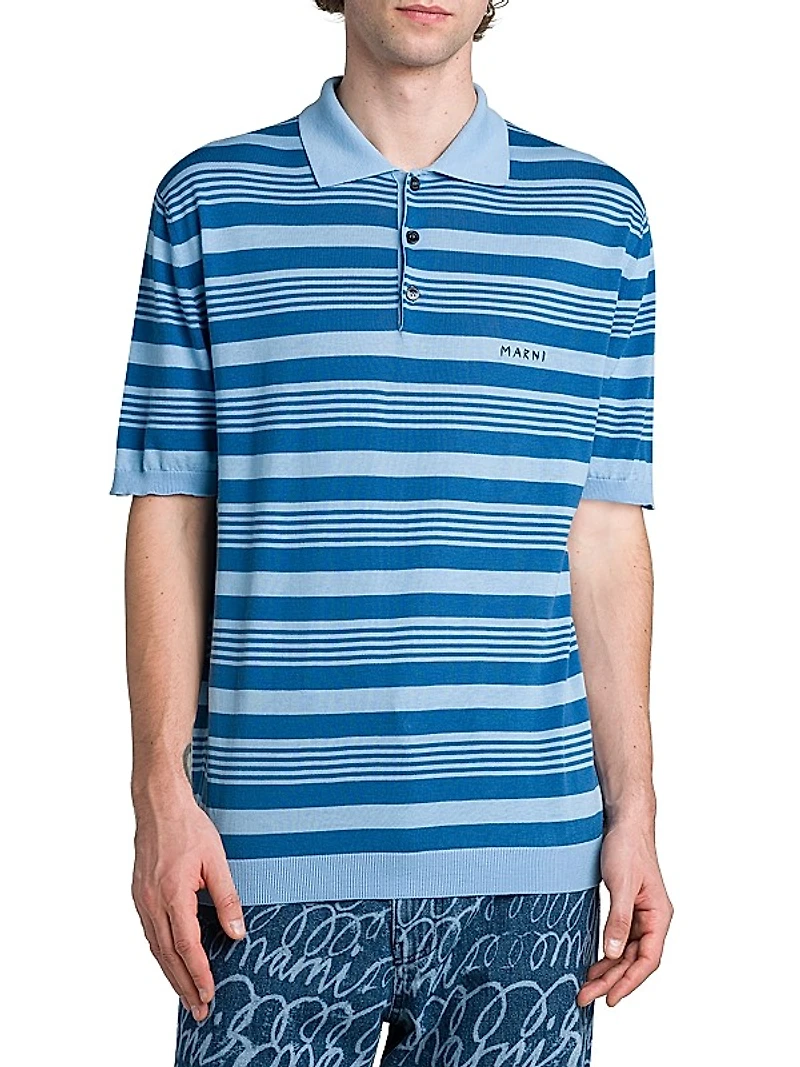 Striped Polo Shirt
