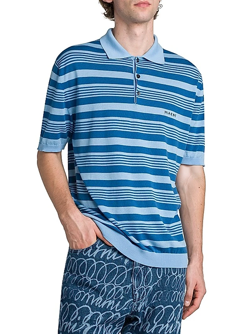 Striped Polo Shirt