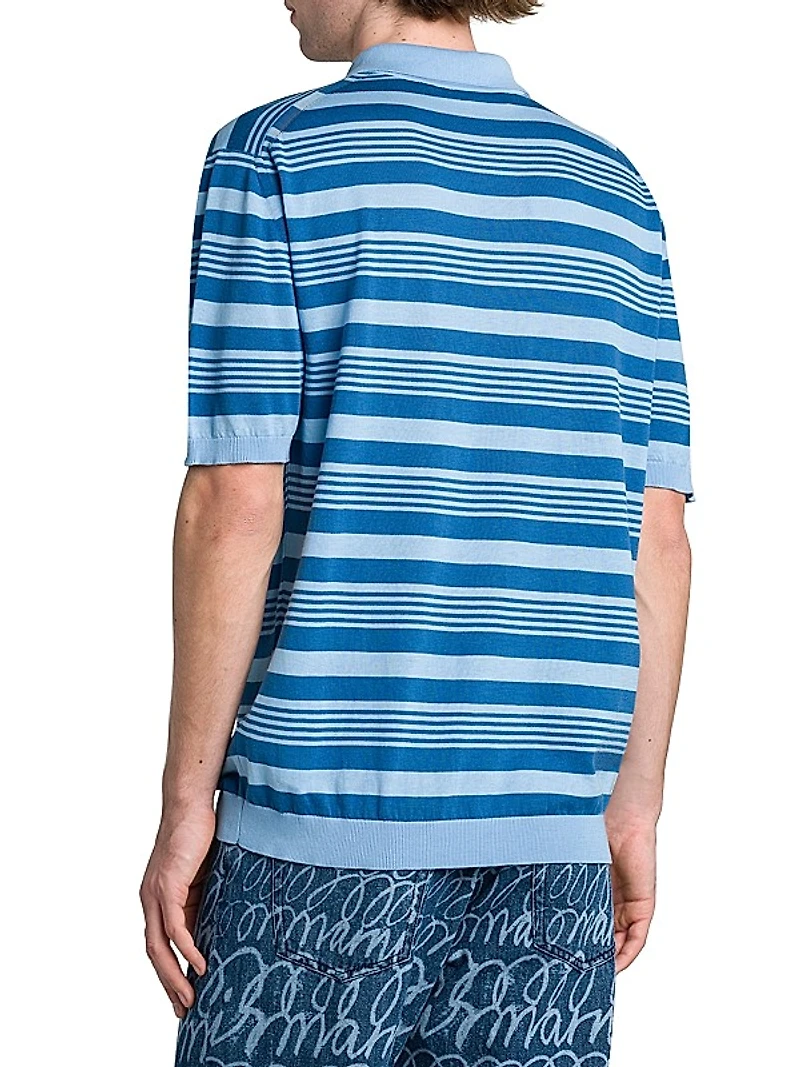 Striped Polo Shirt
