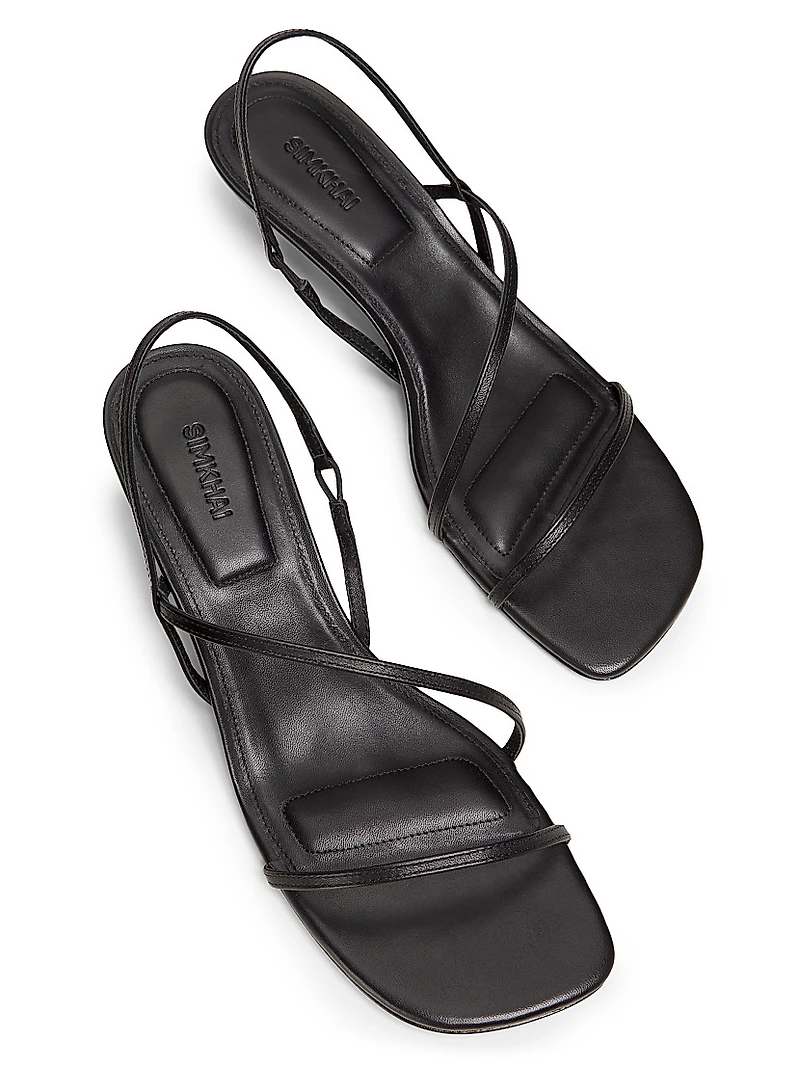 Cedonia 45MM Strappy Leather Sandals