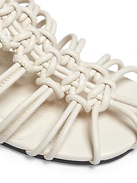 Arlenis Braided Leather Sandals