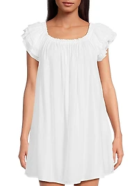 Ruffle Shift Dress