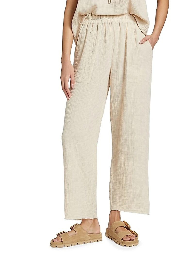 Leon Cotton Crop Pants