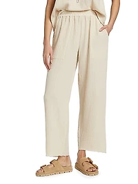 Leon Cotton Crop Pants