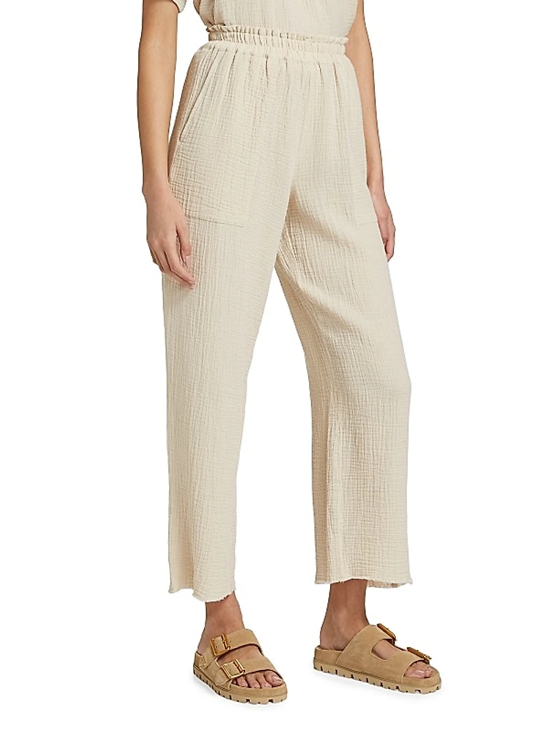 Leon Cotton Crop Pants