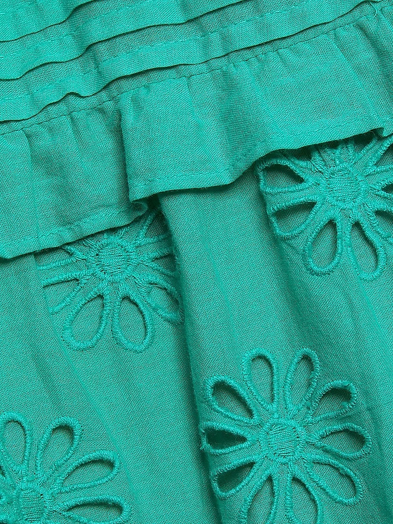 Henrietta Eyelet Cotton Maxi Dress